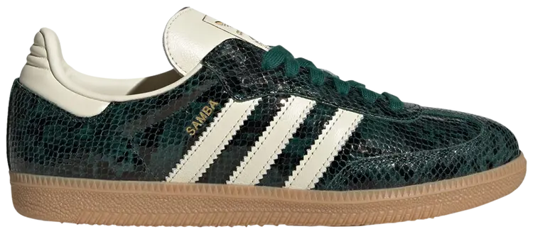 Adidas Samba "OG Snakeskin Collegiate Green"