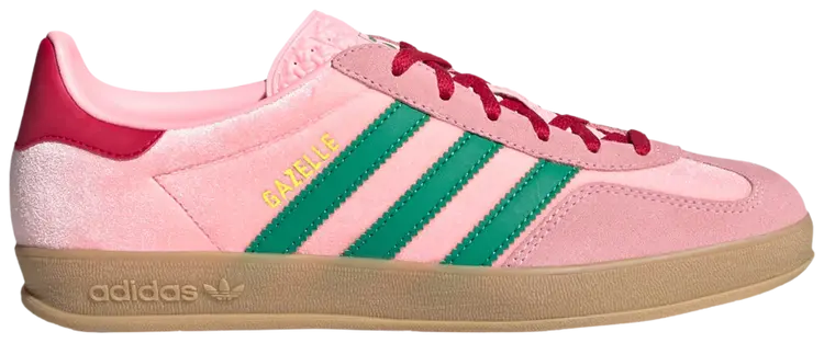 Adidas Gazelle Indoor “Court Green Glow Pink Gum”