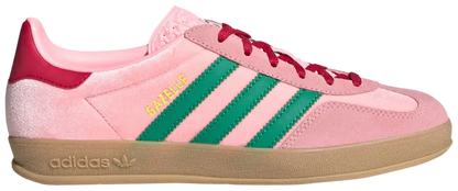 Adidas Gazelle Indoor “Court Green Glow Pink Gum”