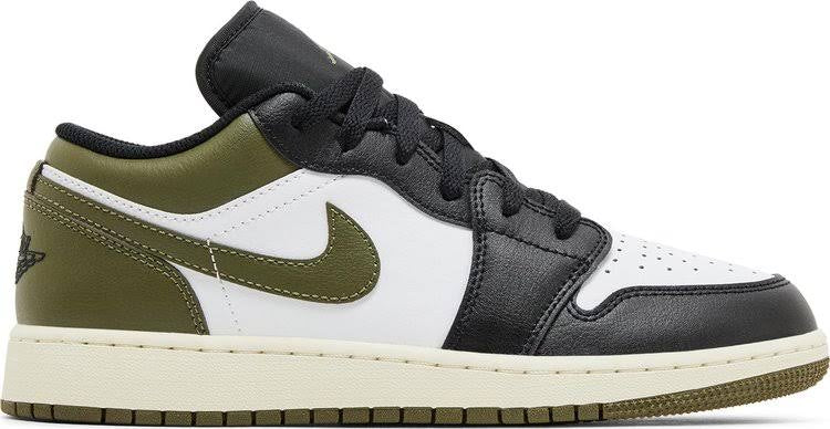Air Jordan 1 Low “Black Toe Medium Olive”