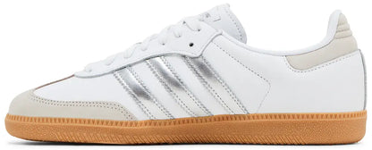 Adidas Samba OG "Cloud White Silver Metallic"