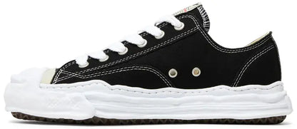 Maison Mihara Yasuhiro Hank OG Sole Canvas Low 'Black White' ()