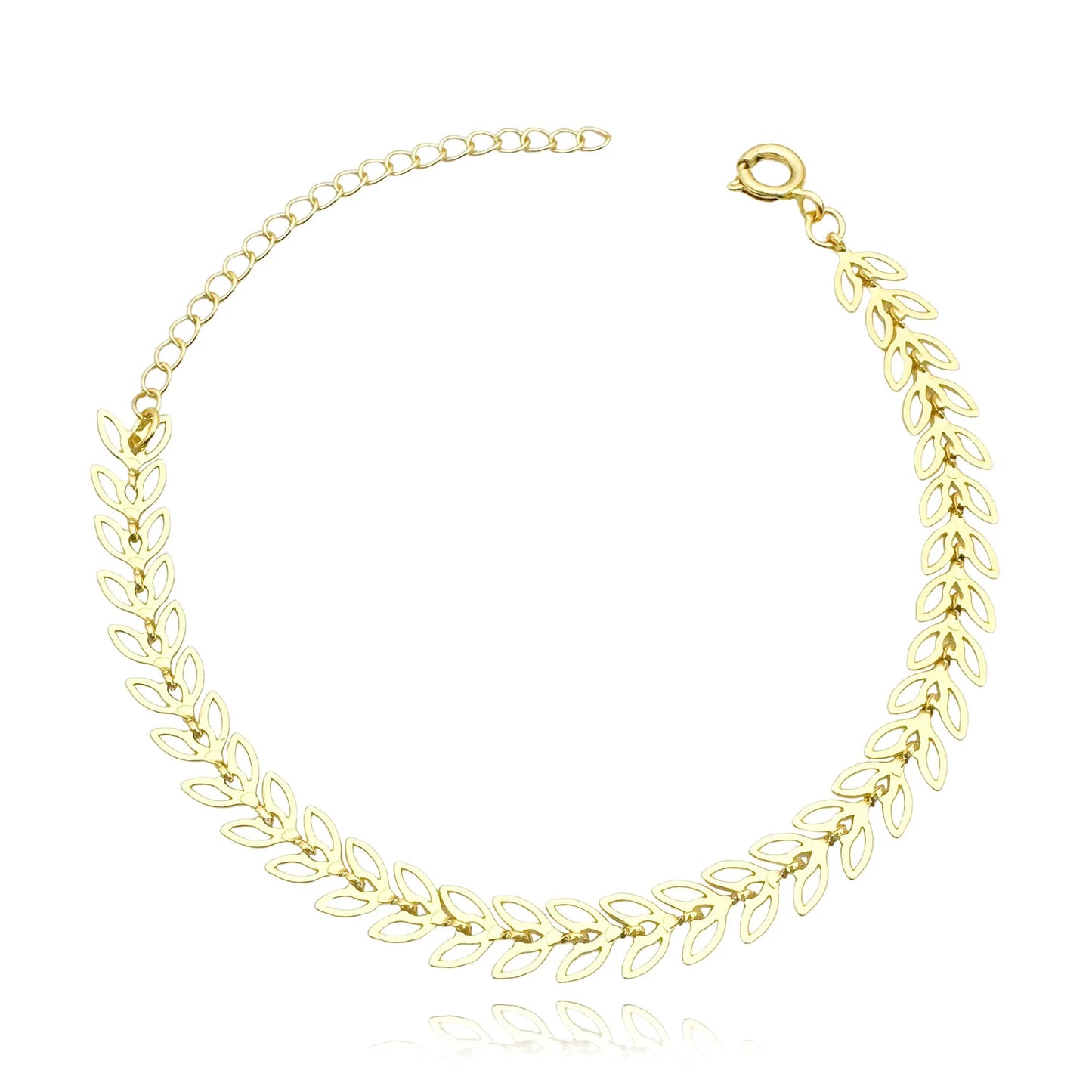 Pulseira Trigo (Banho Ouro 24k)