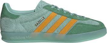 Adidas Gazelle “Hazy Green Crew Yellow”