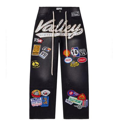 Calça Valle Forever "Black 1980s Painters"