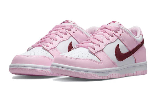 Dunk Low "Pink Red White"