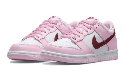 Dunk Low "Pink Red White"