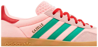 Adidas Gazelle Indoor “Court Green Glow Pink Gum”