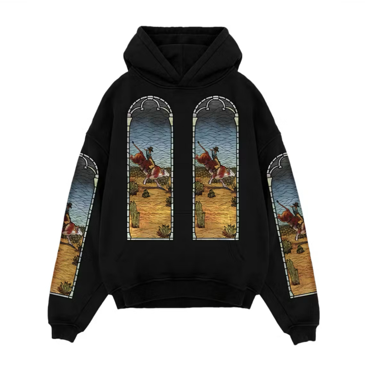 Moletom Who Decides War x EST Gee Stained Glass
