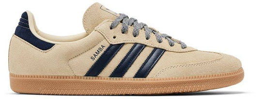 Adidas Samba OG "Warm Vanilla Night Indigo Bold Gold"