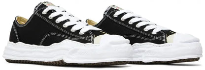 Maison Mihara Yasuhiro Hank OG Sole Canvas Low 'Black White' ()