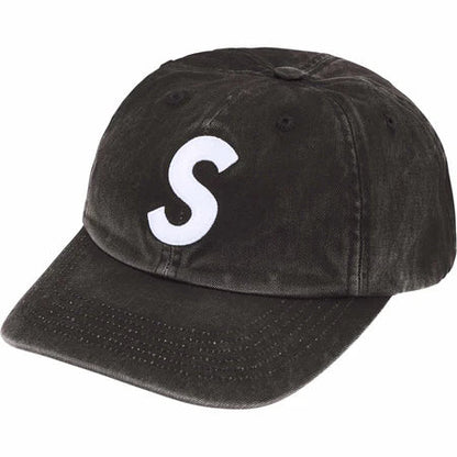 Boné 6-Panel Supreme "Pigment Coated S Logo"