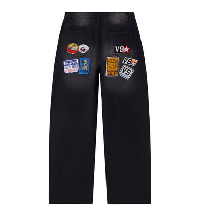 Calça Valle Forever "Black 1980s Painters"