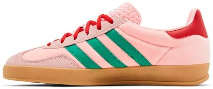 Adidas Gazelle Indoor “Court Green Glow Pink Gum”