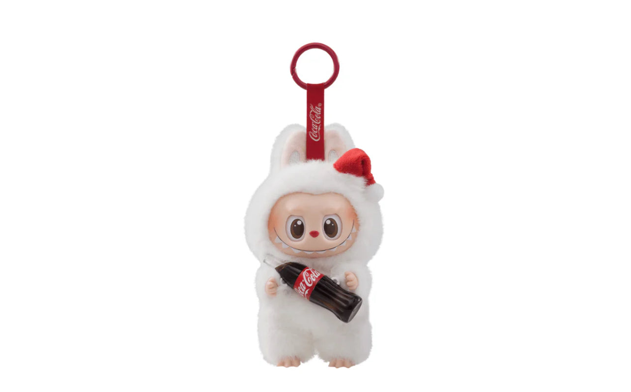 Pop Mart Labubu The Monsters Coca Cola Series Surprise Shake Vinyl Plush Figure Pingente