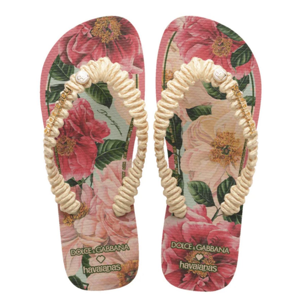 Chinelo Havaianas Top Dolce & Gabbana Florals