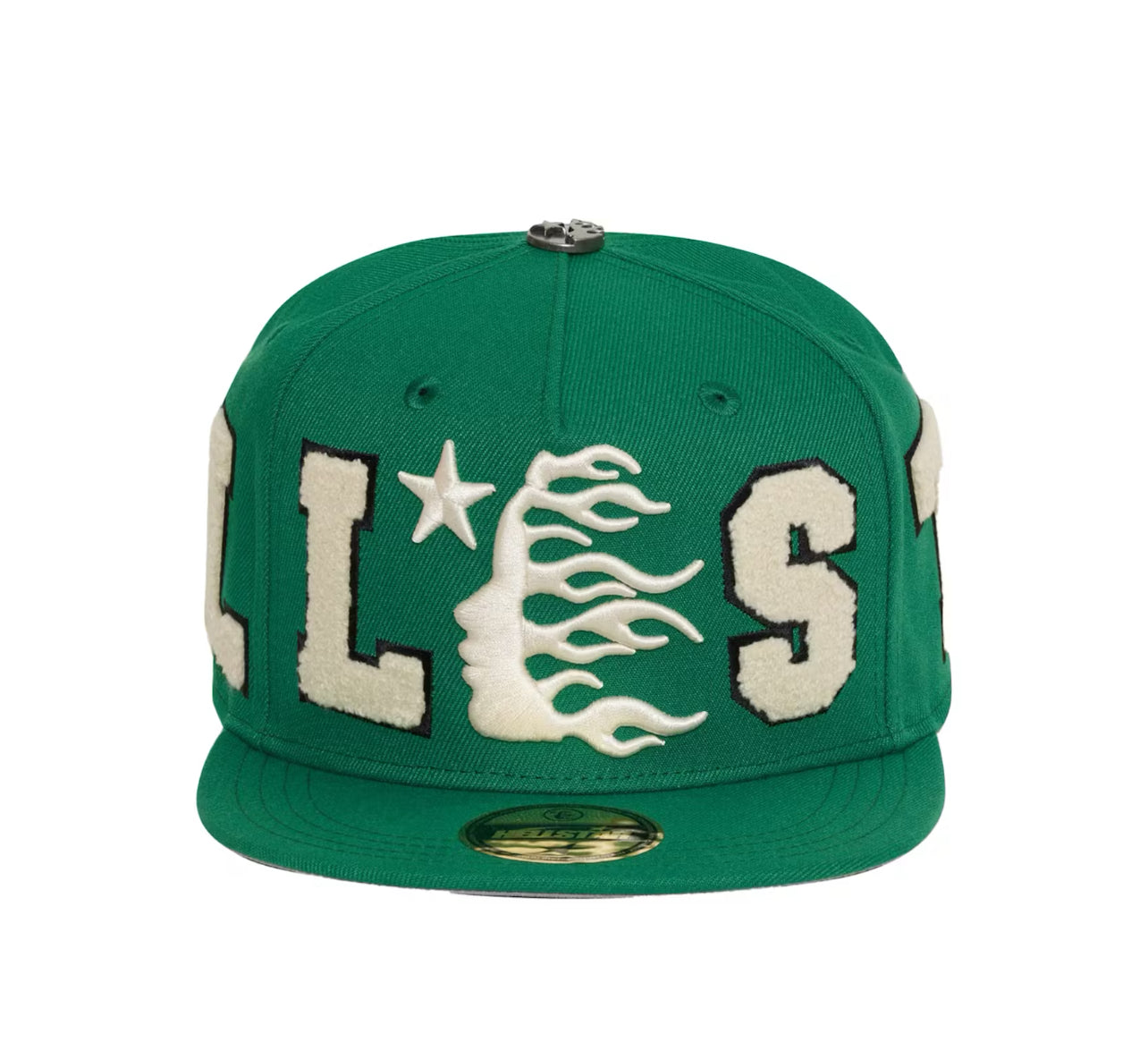 Boné Hellstar "Patch Fitted Green"