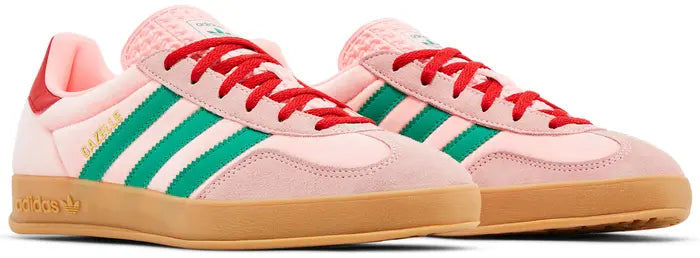 Adidas Gazelle Indoor “Court Green Glow Pink Gum”