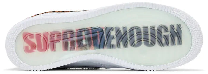 Nike Air Force Supreme x GOODENOUGH 'White Cheetah Print' ()