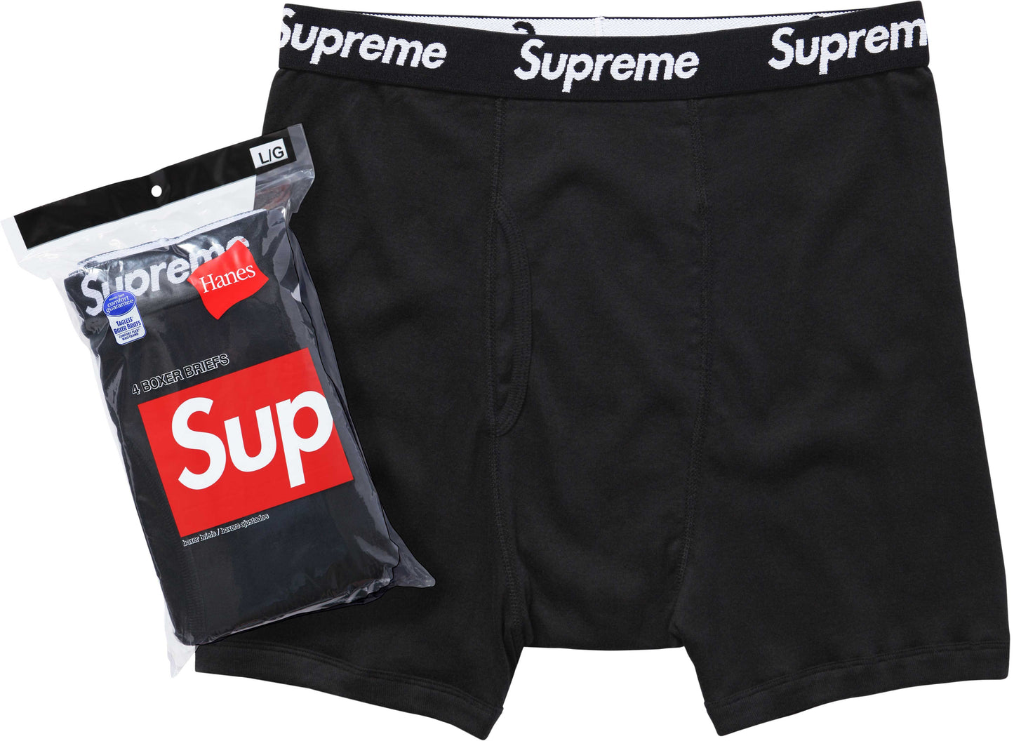 Pack Cueca Supreme Hanes (4 Unidades)