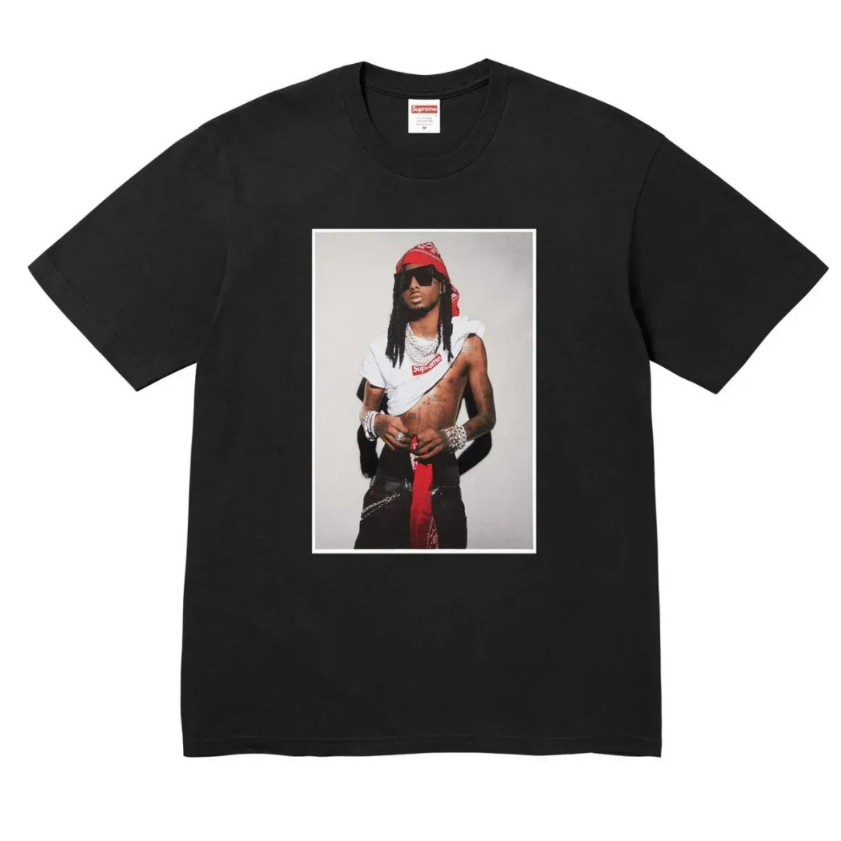 Camiseta Supreme "Playboi Carti Black"