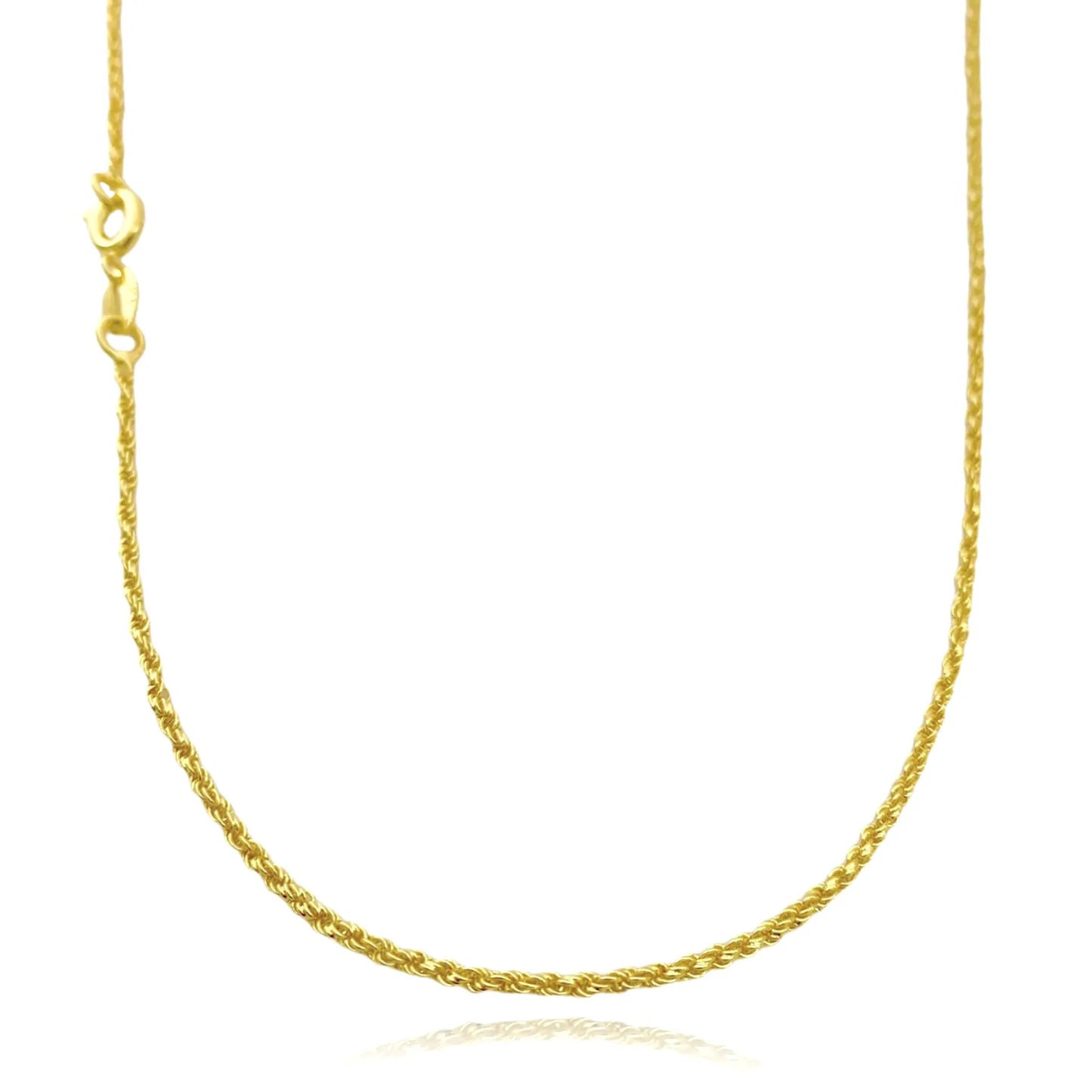 Corrente Elo Português 3mm (Fecho Tradicional) (Banho Ouro 24k)