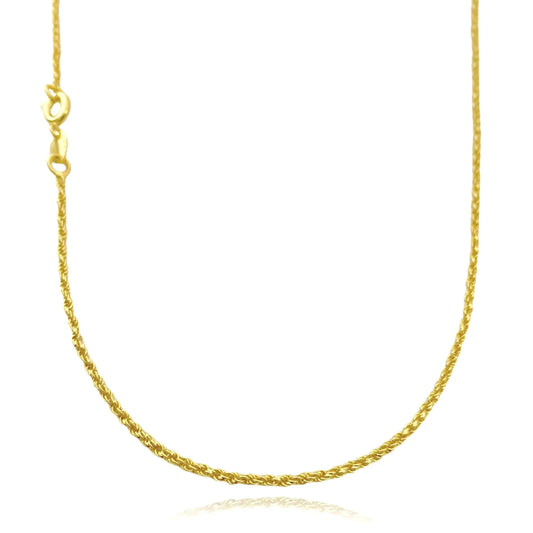 Corrente Elo Português 3mm (Fecho Tradicional) (Banho Ouro 24k)