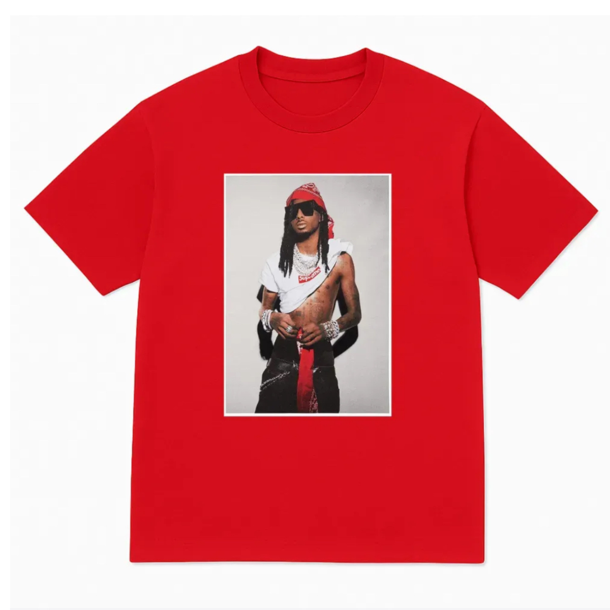 Camiseta Supreme "Playboi Carti Black"