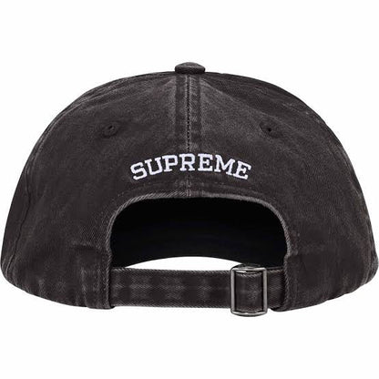 Boné 6-Panel Supreme "Pigment Coated S Logo"