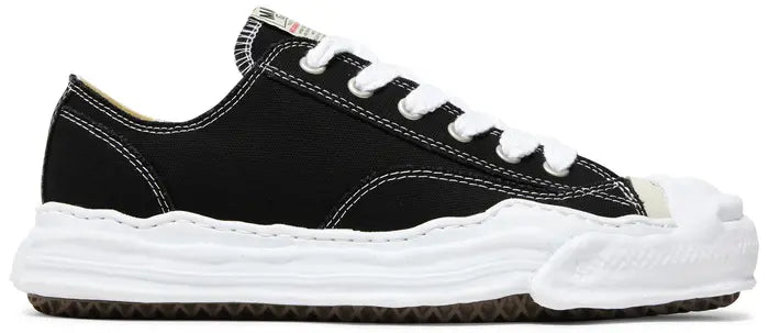 Maison Mihara Yasuhiro Hank OG Sole Canvas Low 'Black White' ()