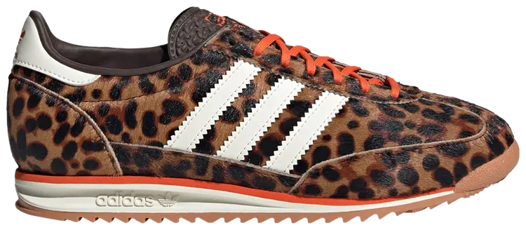 Adidas SL 72 OG "Dark Brown Off White Semi Impact Orange"