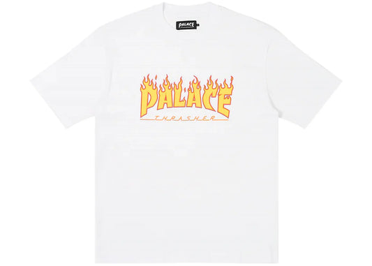 Camiseta Palace x Thrasher "White"
