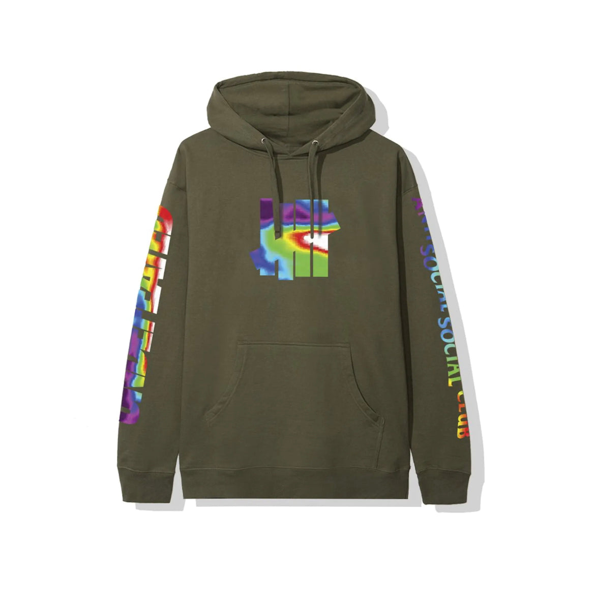 Moletom Anti Social Social Club x Undefeated "Hot In Here Olive Green"