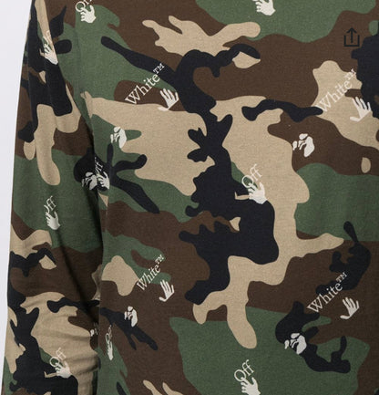 Camiseta “Off-White Camo”
