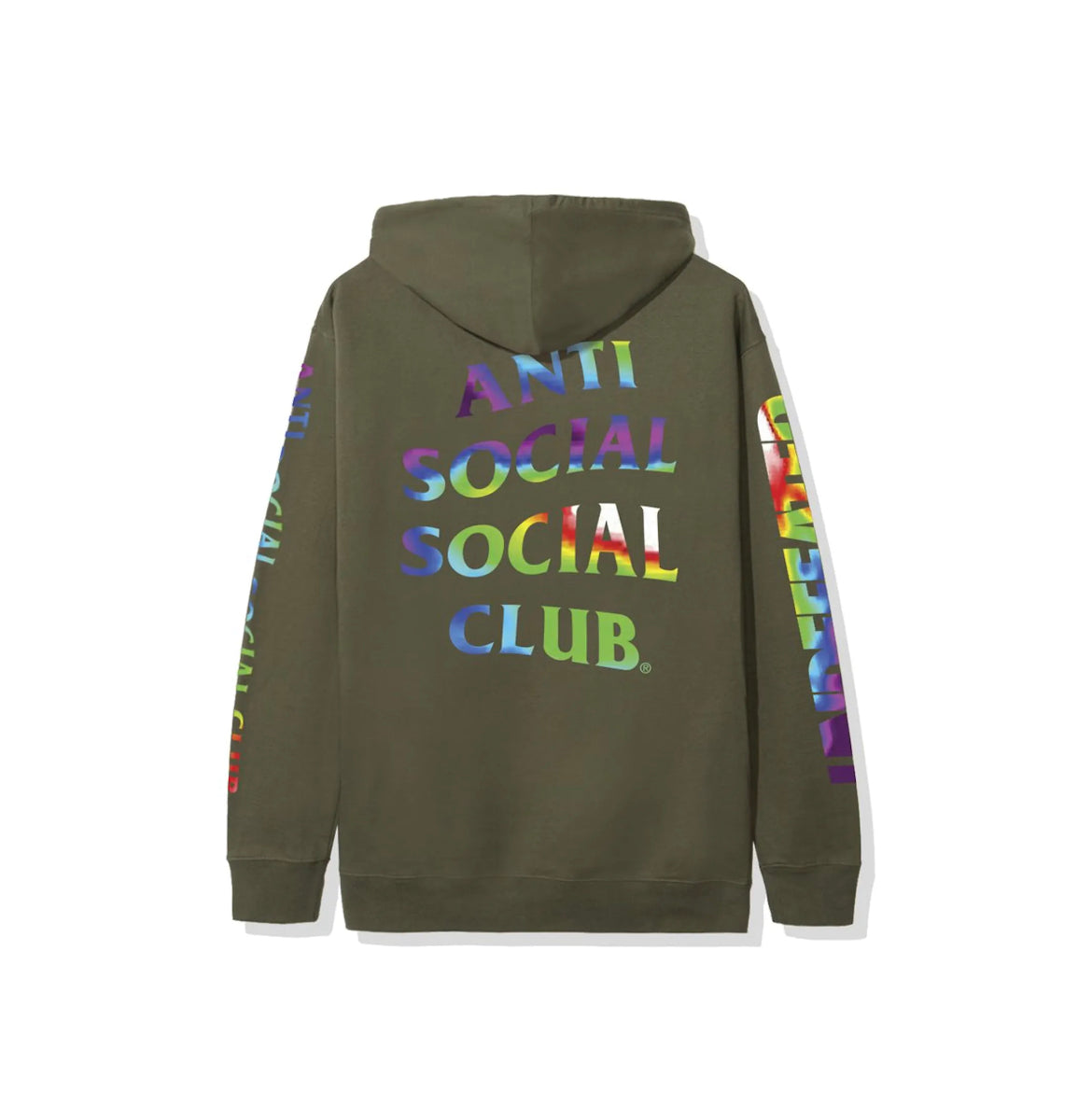 Moletom Anti Social Social Club x Undefeated "Hot In Here Olive Green"
