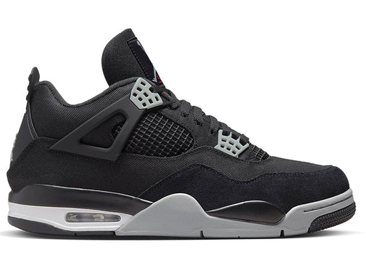 Air Jordan 4 “Black Canvas”